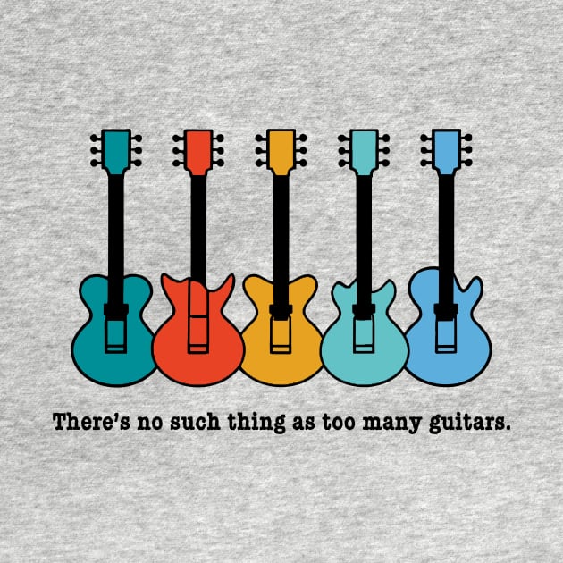 THERE'S NO SUCH THING AS TOO MANY GUITARS by Scarebaby